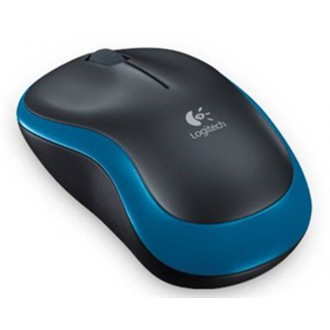 Logitech M185 USB Wireless Compact Mouse - Blue
