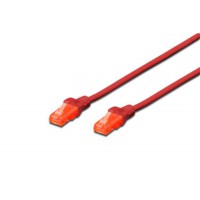 Digitus S-FTP CAT6A Patch Lead - 1M Red