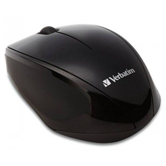 Verbatim Wireless Mouse Anywhere Optical Multi-Trac Blue LED - Black