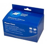 AF Phone-Clene Anti-Bacterial Phone Wipes Box - 100