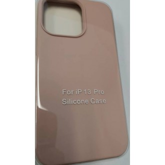 Silicone phone case without ring for Iphone 13 / 13 pro Black / Pink