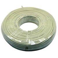 100M STRANDED Cat 6 Cable on a Roll Beige Colour,