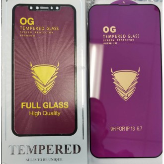 iPhone 13 Pro Max 6.7 OG Golden Armor High Quality 9H Tempered Glass Screen Prot