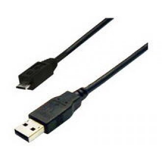2M USB 2.0 Type Micro B Male to Type A Male Cable