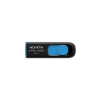 ADATA UV128 Dashdrive Retractable USB 3.0 128GB Blue/Black Flash Drive